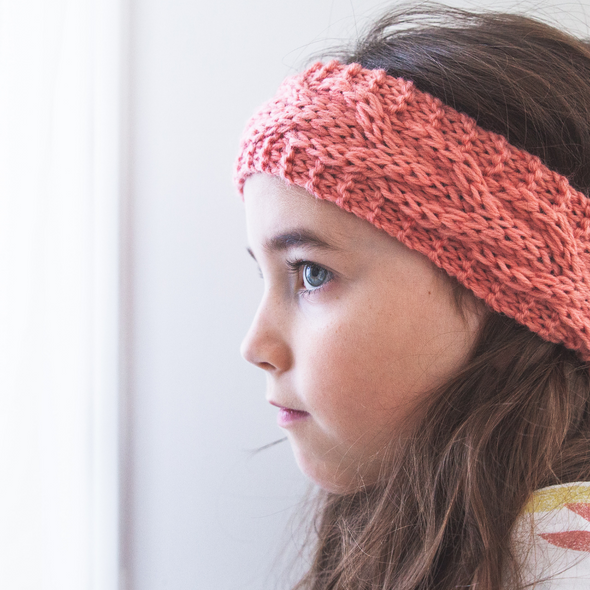 Knitted head band